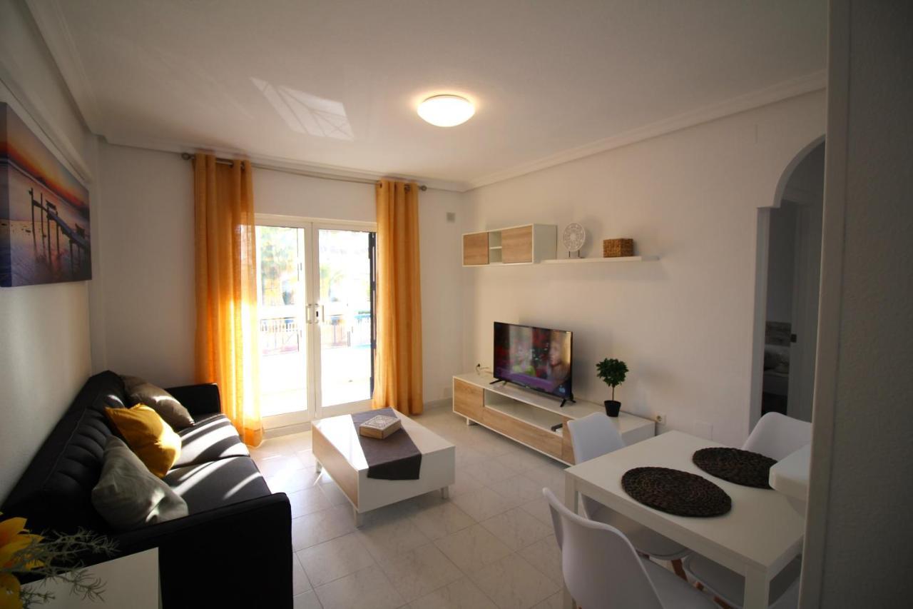 Apartamento Con Piscina En Urbanizacion Parquemar, La Mata, Torrevieja Aq-153 Eksteriør billede